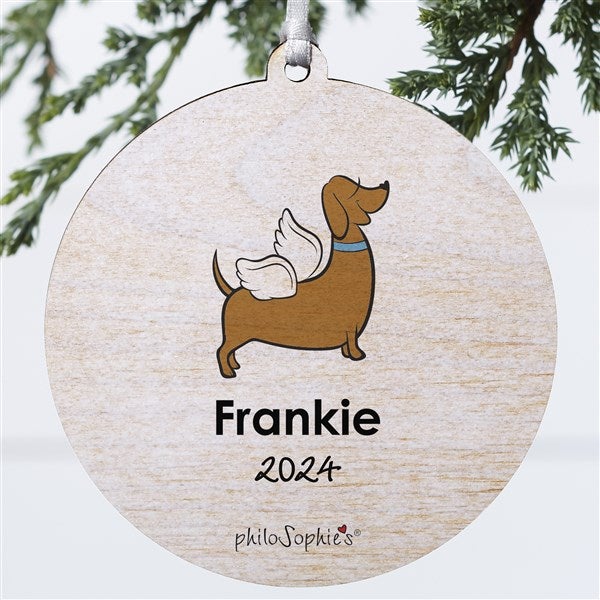 Personalized Dachshund Memorial Ornaments by philoSophie's - 25784