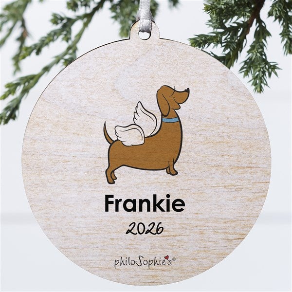 Personalized Dachshund Memorial Ornaments by philoSophie's - 25784