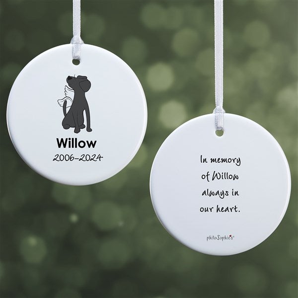 Personalized Labrador Memorial Ornaments by philoSophie's - 25786