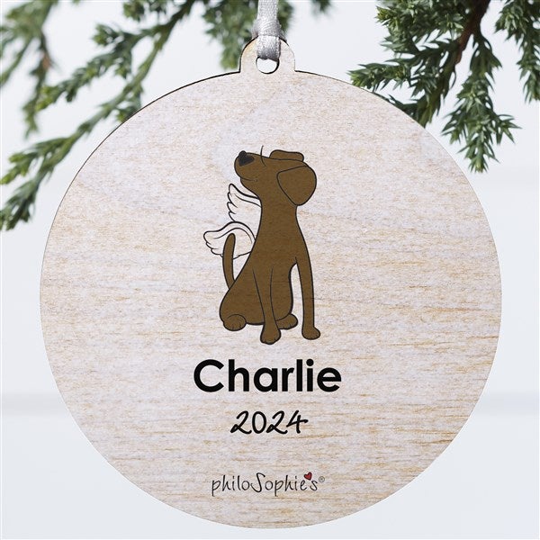 Personalized Labrador Memorial Ornaments by philoSophie's - 25786