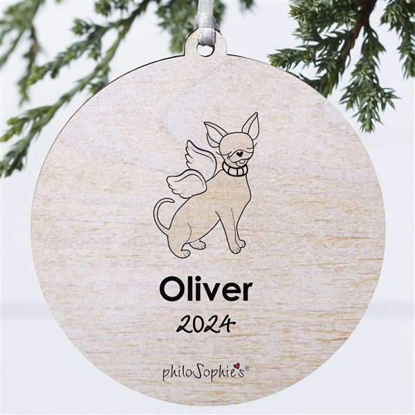 Personalized Chihuahua Memorial Ornaments by philoSophie's - 25787