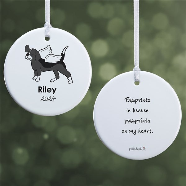 Personalized Beagle Memorial Ornaments by philoSophie's - 25789