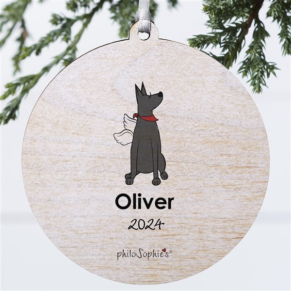 Personalized Great Dane Memorial Ornaments by philoSophie's - 25793