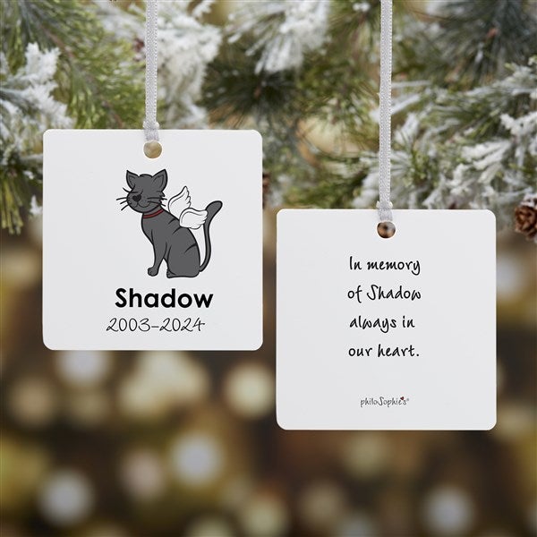 Personalized Cat Memorial Ornaments by philoSophie's - 25796
