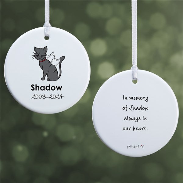 Personalized Cat Memorial Ornaments by philoSophie's - 25796