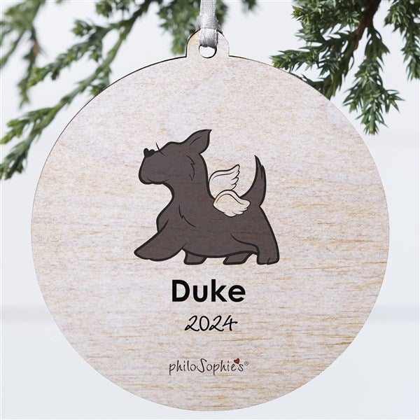 Personalized Scottie Dog Memorial Ornaments by philoSophie's - 25797