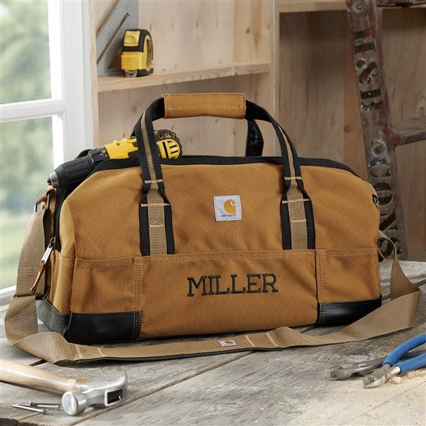 Personalized Carhartt bag - carhartt bag with Miller embroidered on it 