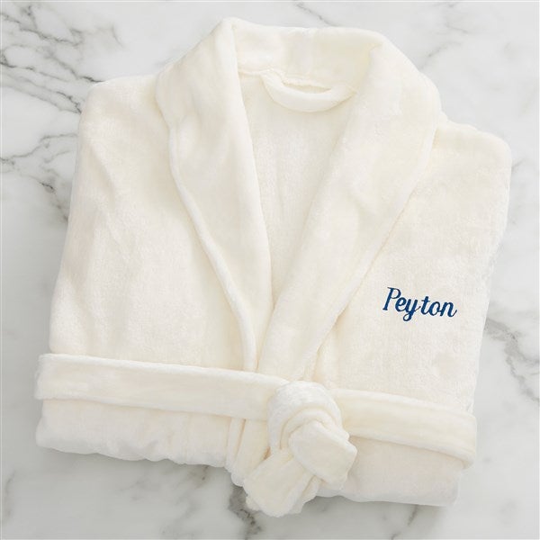 Personalized Luxury Fleece Robes For Him - 25873