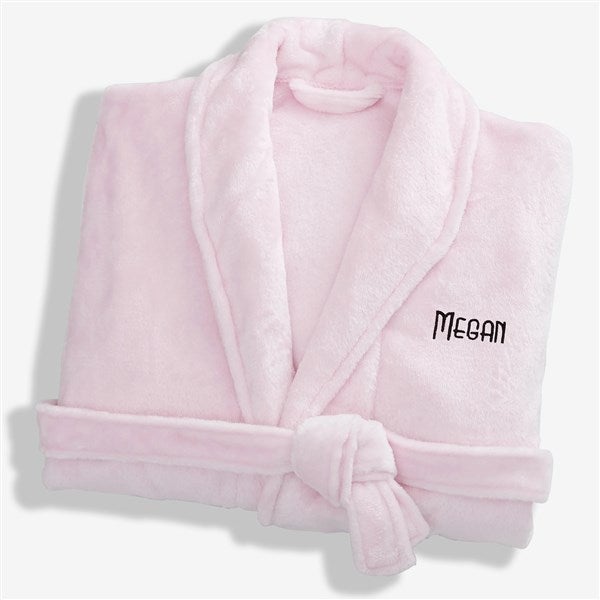 Personalized Luxury Fleece Bath Robes - 25874