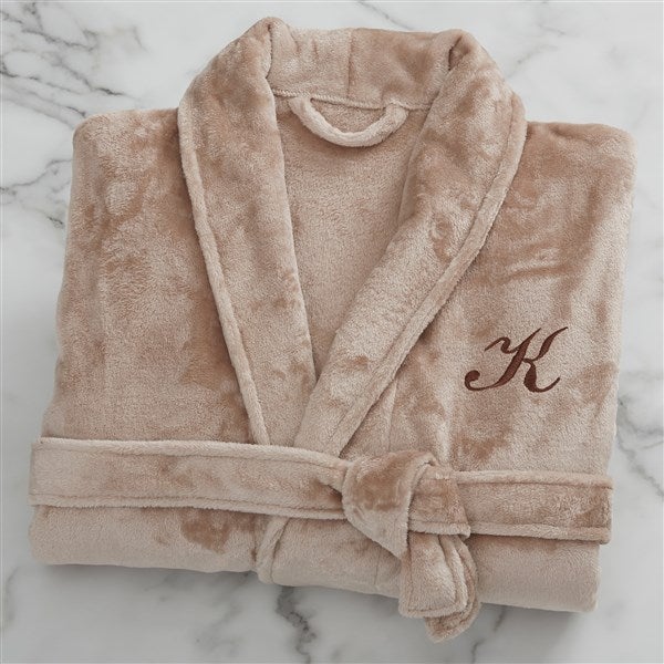 Personalized Luxury Fleece Bath Robes - 25874