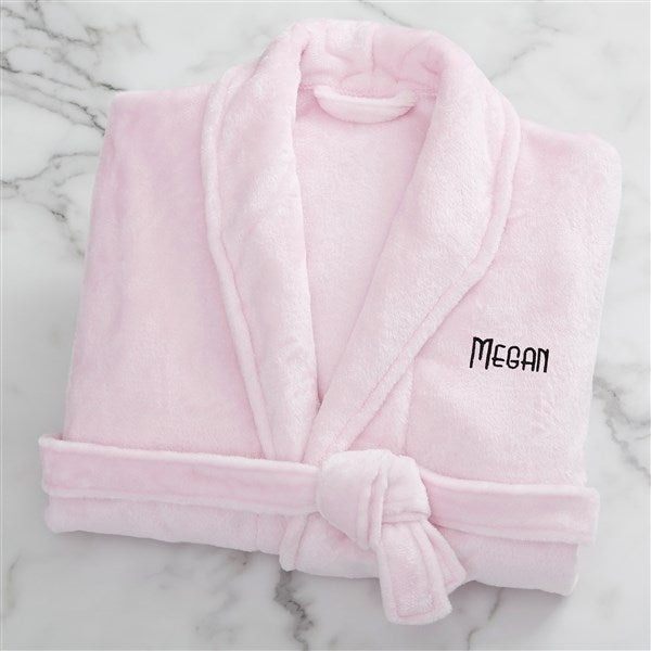 Personalized Luxury Fleece Bath Robes