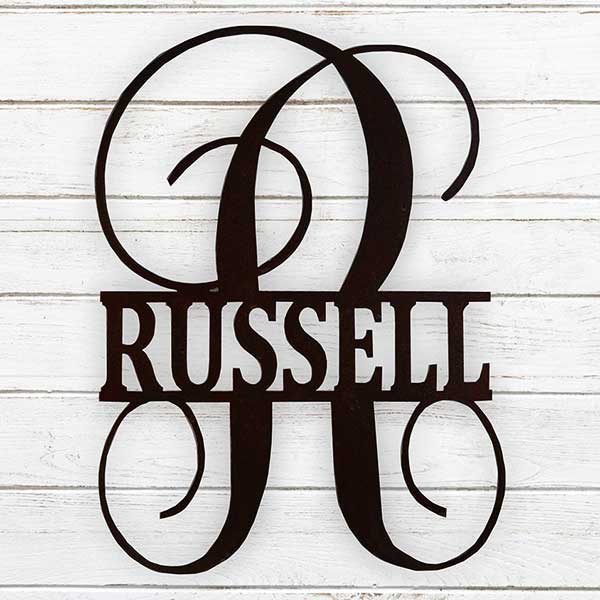 Best Gifts for 17 Year Old Boyfriend:Personalized Black Steel Sign