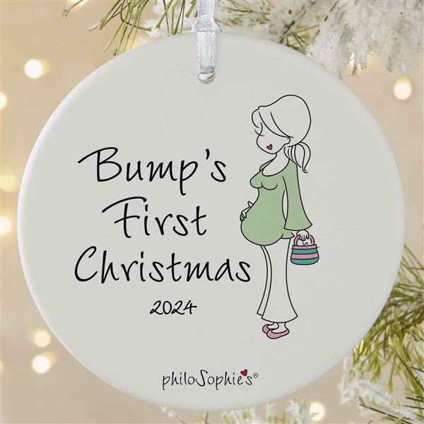 Ready To Pop Personalized Pregnancy Ornaments by philoSophie's - 25986