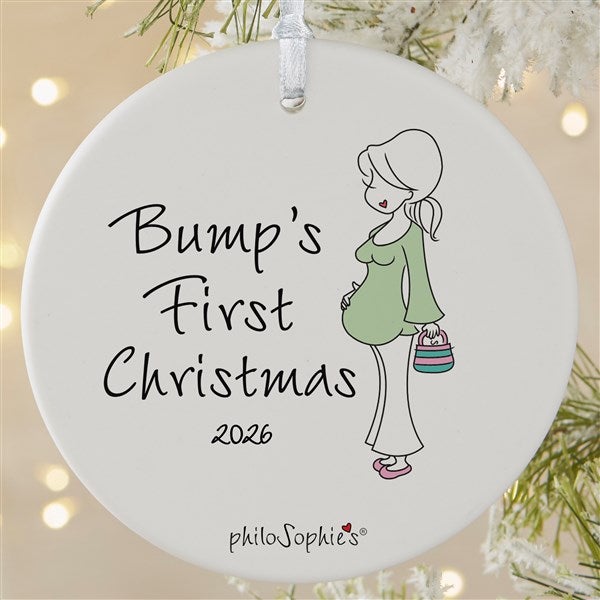 Ready To Pop Personalized Pregnancy Ornaments by philoSophie's - 25986