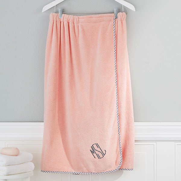 Classic Comfort Custom Embroidered Bath Wraps