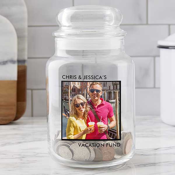 Personalized Photo Candy Jar - Romantic Gift - 26063