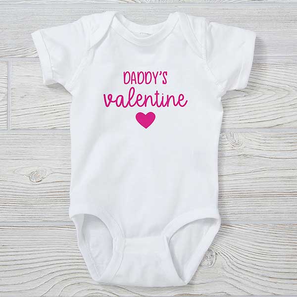 My Valentine Personalized Baby Clothes - 26086