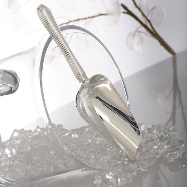 Lace Point by Lunt Sterling Silver Ice Scoop HHWS  Custom Made 9 3/4" 