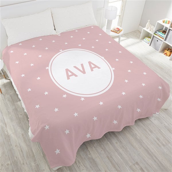 Simple & Sweet Personalized Baby Girl Blankets - 26200