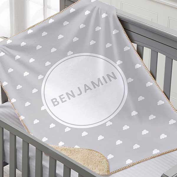 Simple & Sweet Personalized Baby Blankets - 26206