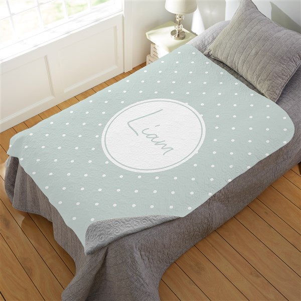 Simple & Sweet Personalized Baby Blankets - 26206