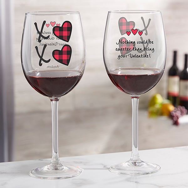 XoXo philoSophie's Personalized Wine Glasses - 26219