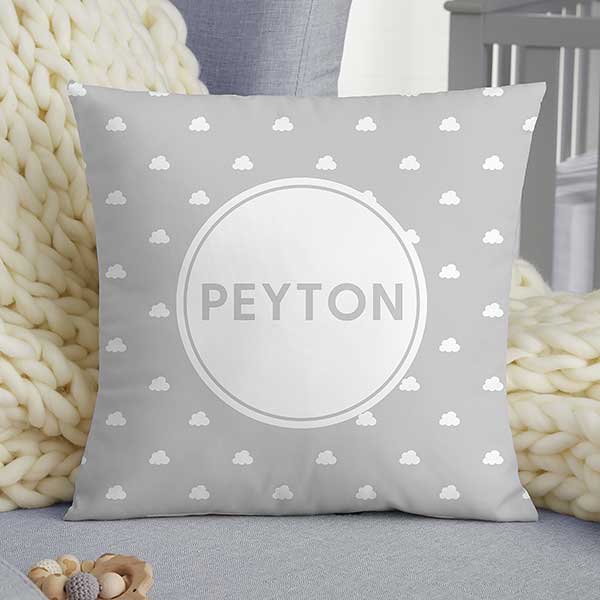 Simple & Sweet Personalized Baby Throw Pillows - 26228