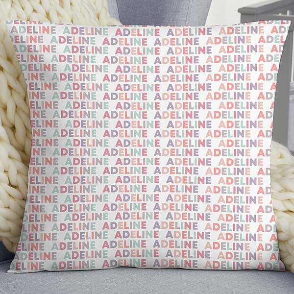 Delicate Name Personalized Throw Pillows - 26254