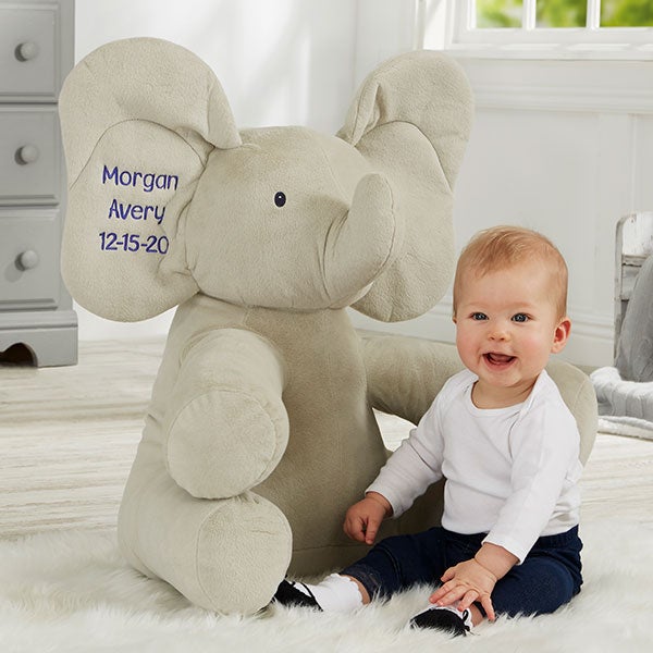 big plush elephant for baby