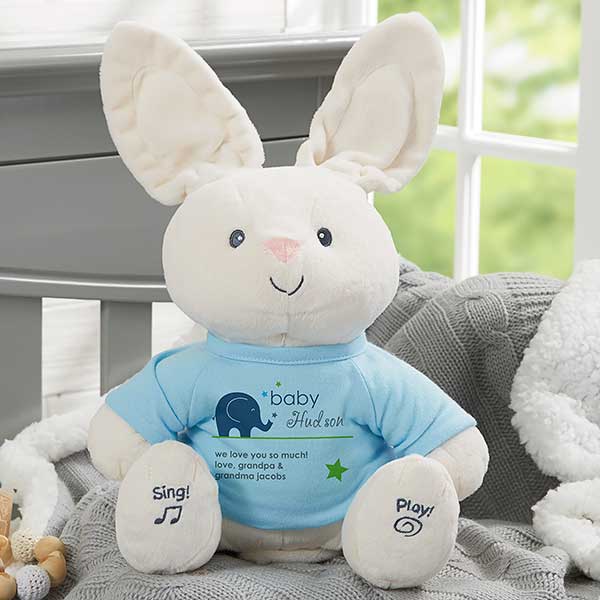 New Arrival Personalized Baby Flora The Bunny by Gund - 26264