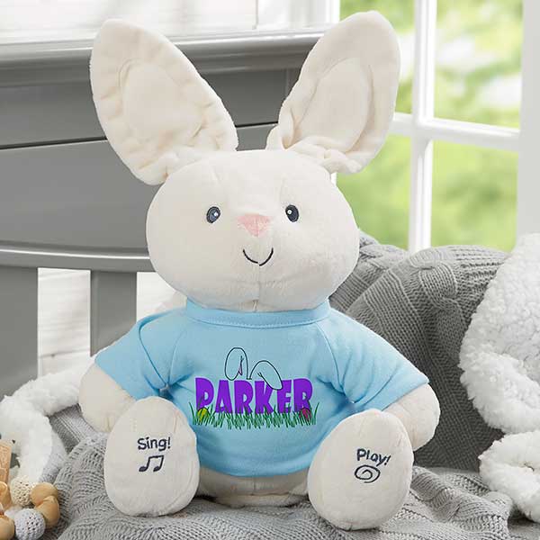 Ears To You Personalized Gund Flora Easter Bunny - 26265