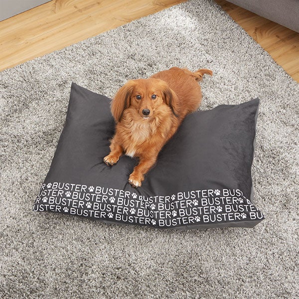 Personalized Dog Beds with Repeating Name - 26275