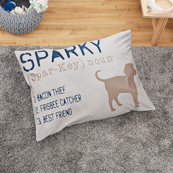 Definition of My Dog Personalized Dog Beds - 26277