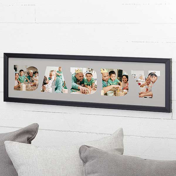 Personalized Dad Collage Picture Frame - 26283
