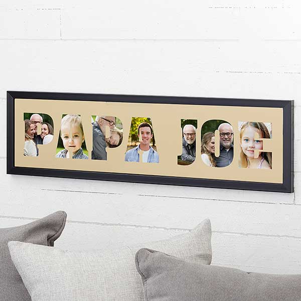 Personalized Grandpa Collage Picture Frame - 26284