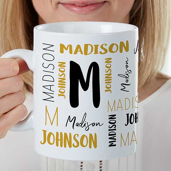 Notable Name Personalized 30 oz Oversized Coffee Mug - 26347