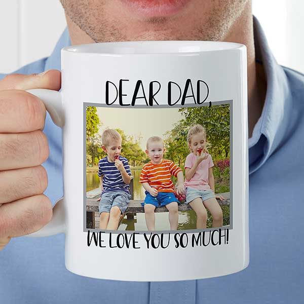 Love Photo Collage Personalized 30 oz Oversized Coffee Mug For Him - 26352