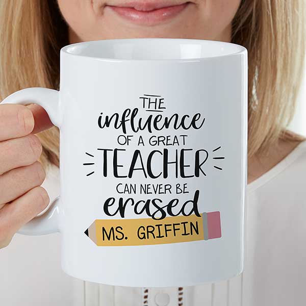 Influence of a Great Teacher Personalized 30 oz Oversized Coffee Mug - 26357
