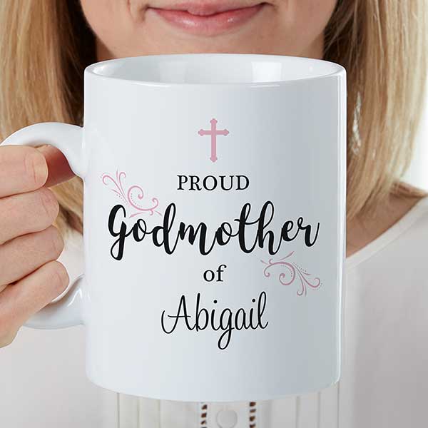 Proud Godparent Personalized 30 oz Oversized Coffee Mug - 26360