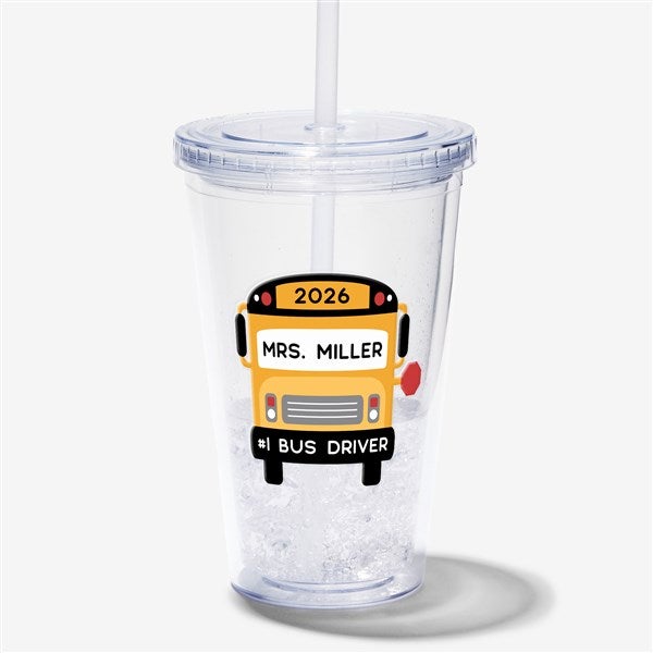 Best Bus Driver Tumbler - Personalized Insulated Tumbler - 26402