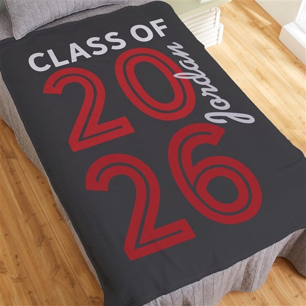 Graduating Class Of Personalized Graduation Blankets - 26413