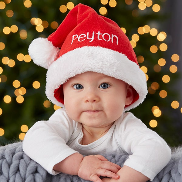 Personalized Baby Santa Hat - 26435