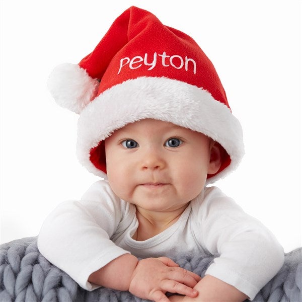 Personalized Baby Santa Hat - 26435