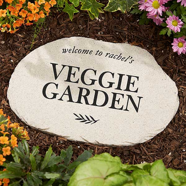 Garden Plant Markers Personalized Garden Stones - 26439