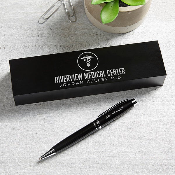 Caduceus Personalized Aluminum Pen Set - 26479