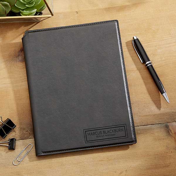 Block Name Personalized Junior Padfolios - 26483