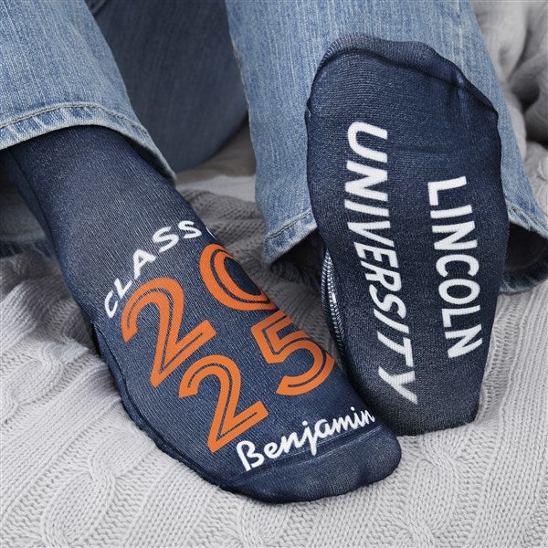 Graduating Class Of Personalized Graduation Socks - 26597
