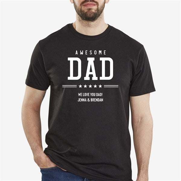 Five Star Dad Personalized Men's Shirts - 26598