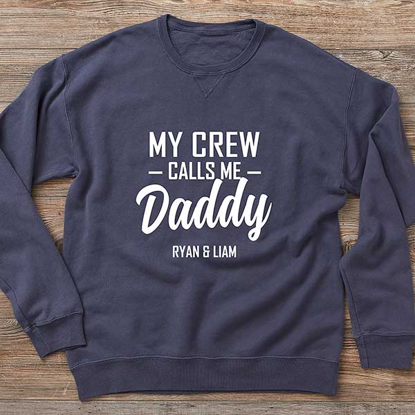 My Sqaud Calls Me Dad Personalized Sweatshirts - 26612