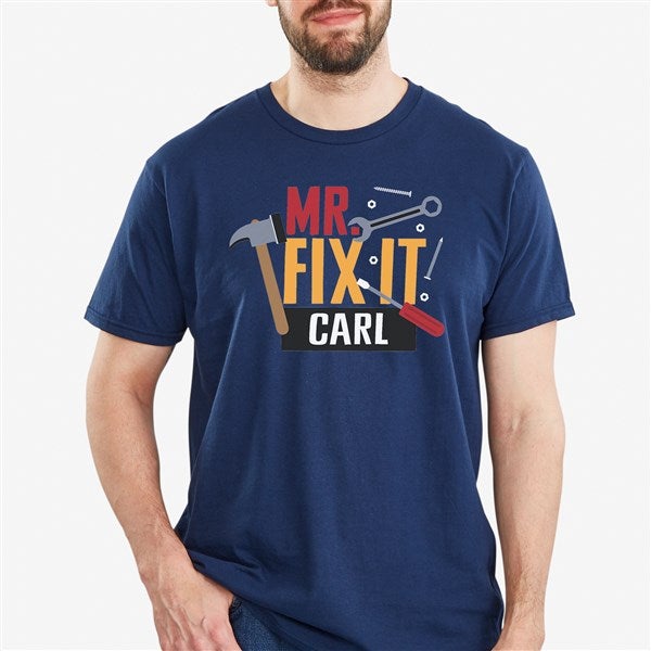Mr. Fix It Personalized Dad and Son Matching Shirts - 26620